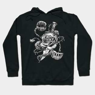 Venus Flytrap, Dagger and Rose Hoodie